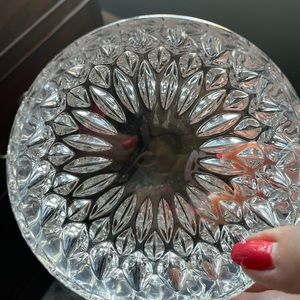 Crystal 2-Piece Dish Set